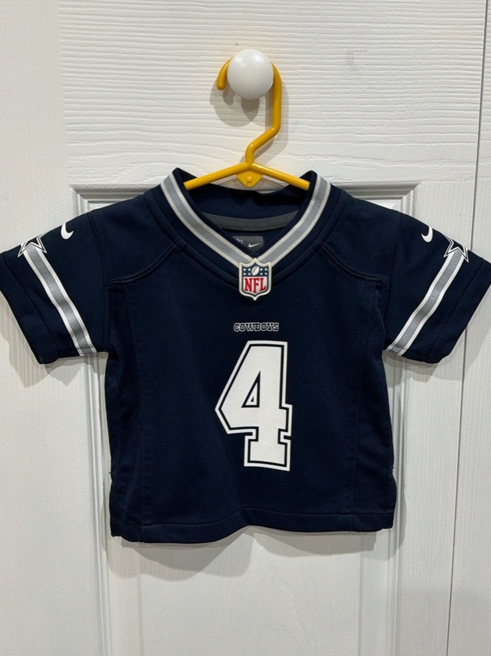 NFL Dallas Cowboys Toddler Jersey - Navy and White #4